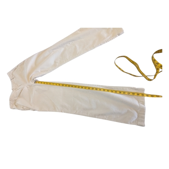 FINAL DAYS $5 J. Crew Factory Low Fit Cream Pants Size 2 CLOSET CLOSING - Picture 7 of 9